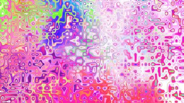 Yumuşak mor ve pembe tonlara sahip soyut organik hücresel doku, sıvı mozaik desen ve rüya gibi dijital yüzey