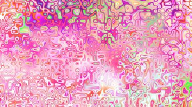 Yumuşak mor ve pembe tonlara sahip soyut organik hücresel doku, sıvı mozaik desen ve rüya gibi dijital yüzey