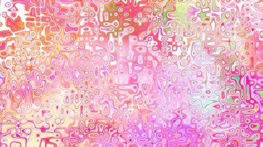 Yumuşak mor ve pembe tonlara sahip soyut organik hücresel doku, sıvı mozaik desen ve rüya gibi dijital yüzey