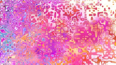 Yumuşak mor ve pembe tonlara sahip soyut organik hücresel doku, sıvı mozaik desen ve rüya gibi dijital yüzey