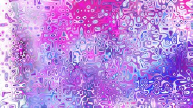 Yumuşak mor ve pembe tonlara sahip soyut organik hücresel doku, sıvı mozaik desen ve rüya gibi dijital yüzey