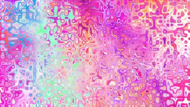 Yumuşak mor ve pembe tonlara sahip soyut organik hücresel doku, sıvı mozaik desen ve rüya gibi dijital yüzey