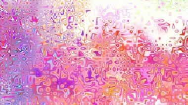 Yumuşak mor ve pembe tonlara sahip soyut organik hücresel doku, sıvı mozaik desen ve rüya gibi dijital yüzey