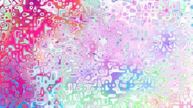 Yumuşak mor ve pembe tonlara sahip soyut organik hücresel doku, sıvı mozaik desen ve rüya gibi dijital yüzey