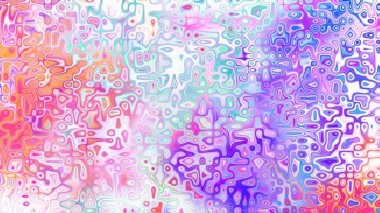 Yumuşak mor ve pembe tonlara sahip soyut organik hücresel doku, sıvı mozaik desen ve rüya gibi dijital yüzey