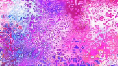 Yumuşak mor ve pembe tonlara sahip soyut organik hücresel doku, sıvı mozaik desen ve rüya gibi dijital yüzey