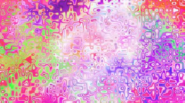 Yumuşak mor ve pembe tonlara sahip soyut organik hücresel doku, sıvı mozaik desen ve rüya gibi dijital yüzey