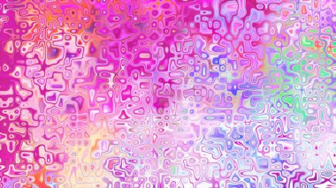 Yumuşak mor ve pembe tonlara sahip soyut organik hücresel doku, sıvı mozaik desen ve rüya gibi dijital yüzey