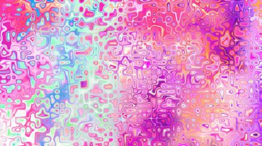 Yumuşak mor ve pembe tonlara sahip soyut organik hücresel doku, sıvı mozaik desen ve rüya gibi dijital yüzey