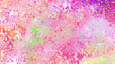 Yumuşak mor ve pembe tonlara sahip soyut organik hücresel doku, sıvı mozaik desen ve rüya gibi dijital yüzey