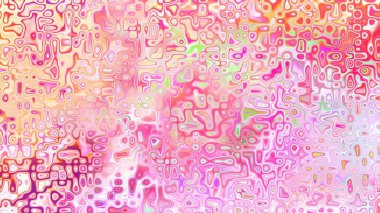 Yumuşak mor ve pembe tonlara sahip soyut organik hücresel doku, sıvı mozaik desen ve rüya gibi dijital yüzey