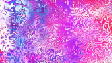Yumuşak mor ve pembe tonlara sahip soyut organik hücresel doku, sıvı mozaik desen ve rüya gibi dijital yüzey