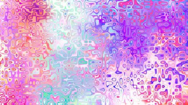 Yumuşak mor ve pembe tonlara sahip soyut organik hücresel doku, sıvı mozaik desen ve rüya gibi dijital yüzey