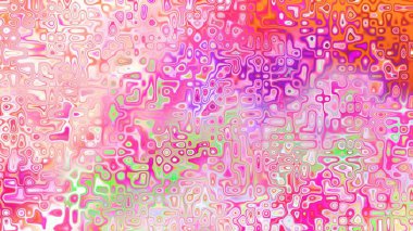 Yumuşak mor ve pembe tonlara sahip soyut organik hücresel doku, sıvı mozaik desen ve rüya gibi dijital yüzey