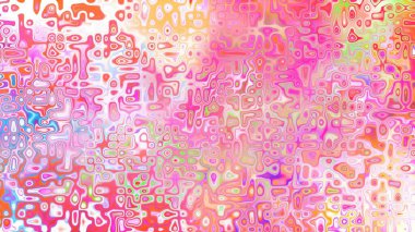 Yumuşak mor ve pembe tonlara sahip soyut organik hücresel doku, sıvı mozaik desen ve rüya gibi dijital yüzey