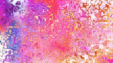 Yumuşak mor ve pembe tonlara sahip soyut organik hücresel doku, sıvı mozaik desen ve rüya gibi dijital yüzey