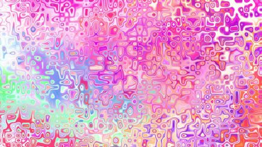 Yumuşak mor ve pembe tonlara sahip soyut organik hücresel doku, sıvı mozaik desen ve rüya gibi dijital yüzey