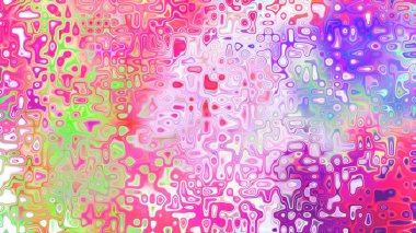 Yumuşak mor ve pembe tonlara sahip soyut organik hücresel doku, sıvı mozaik desen ve rüya gibi dijital yüzey