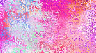 Yumuşak mor ve pembe tonlara sahip soyut organik hücresel doku, sıvı mozaik desen ve rüya gibi dijital yüzey