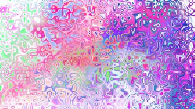 Yumuşak mor ve pembe tonlara sahip soyut organik hücresel doku, sıvı mozaik desen ve rüya gibi dijital yüzey