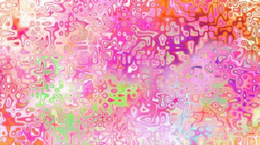 Yumuşak mor ve pembe tonlara sahip soyut organik hücresel doku, sıvı mozaik desen ve rüya gibi dijital yüzey