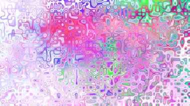 Yumuşak mor ve pembe tonlara sahip soyut organik hücresel doku, sıvı mozaik desen ve rüya gibi dijital yüzey