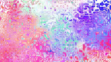 Yumuşak mor ve pembe tonlara sahip soyut organik hücresel doku, sıvı mozaik desen ve rüya gibi dijital yüzey