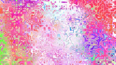 Yumuşak mor ve pembe tonlara sahip soyut organik hücresel doku, sıvı mozaik desen ve rüya gibi dijital yüzey