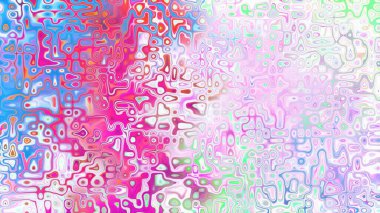 Yumuşak mor ve pembe tonlara sahip soyut organik hücresel doku, sıvı mozaik desen ve rüya gibi dijital yüzey