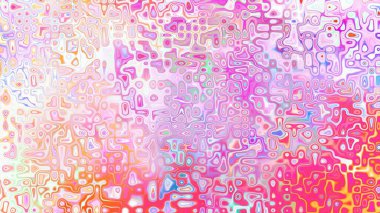 Yumuşak mor ve pembe tonlara sahip soyut organik hücresel doku, sıvı mozaik desen ve rüya gibi dijital yüzey