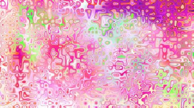 Yumuşak mor ve pembe tonlara sahip soyut organik hücresel doku, sıvı mozaik desen ve rüya gibi dijital yüzey