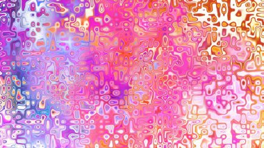 Yumuşak mor ve pembe tonlara sahip soyut organik hücresel doku, sıvı mozaik desen ve rüya gibi dijital yüzey