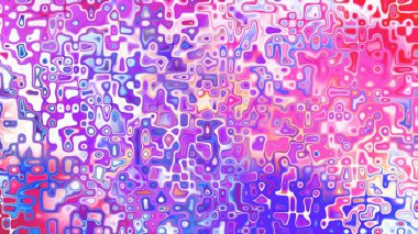 Yumuşak mor ve pembe tonlara sahip soyut organik hücresel doku, sıvı mozaik desen ve rüya gibi dijital yüzey