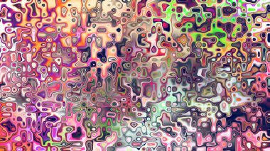 Yumuşak mor ve pembe tonlara sahip soyut organik hücresel doku, sıvı mozaik desen ve rüya gibi dijital yüzey