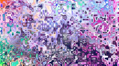 Yumuşak mor ve pembe tonlara sahip soyut organik hücresel doku, sıvı mozaik desen ve rüya gibi dijital yüzey