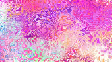 Yumuşak mor ve pembe tonlara sahip soyut organik hücresel doku, sıvı mozaik desen ve rüya gibi dijital yüzey