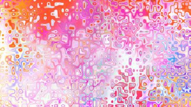 Yumuşak mor ve pembe tonlara sahip soyut organik hücresel doku, sıvı mozaik desen ve rüya gibi dijital yüzey