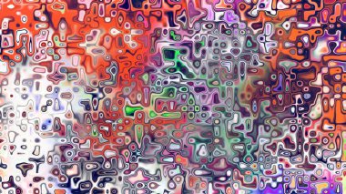 Yumuşak mor ve pembe tonlara sahip soyut organik hücresel doku, sıvı mozaik desen ve rüya gibi dijital yüzey