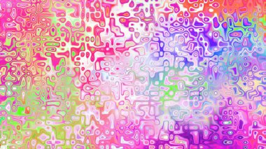 Yumuşak mor ve pembe tonlara sahip soyut organik hücresel doku, sıvı mozaik desen ve rüya gibi dijital yüzey