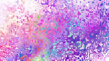 Yumuşak mor ve pembe tonlara sahip soyut organik hücresel doku, sıvı mozaik desen ve rüya gibi dijital yüzey