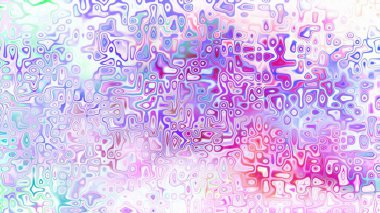 Yumuşak mor ve pembe tonlara sahip soyut organik hücresel doku, sıvı mozaik desen ve rüya gibi dijital yüzey