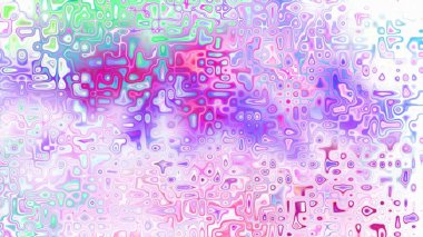 Yumuşak mor ve pembe tonlara sahip soyut organik hücresel doku, sıvı mozaik desen ve rüya gibi dijital yüzey