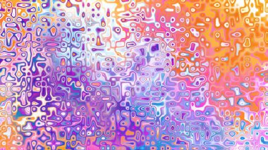 Yumuşak mor ve pembe tonlara sahip soyut organik hücresel doku, sıvı mozaik desen ve rüya gibi dijital yüzey