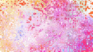 Yumuşak mor ve pembe tonlara sahip soyut organik hücresel doku, sıvı mozaik desen ve rüya gibi dijital yüzey