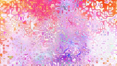 Yumuşak mor ve pembe tonlara sahip soyut organik hücresel doku, sıvı mozaik desen ve rüya gibi dijital yüzey