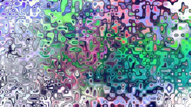 Yumuşak mor ve pembe tonlara sahip soyut organik hücresel doku, sıvı mozaik desen ve rüya gibi dijital yüzey