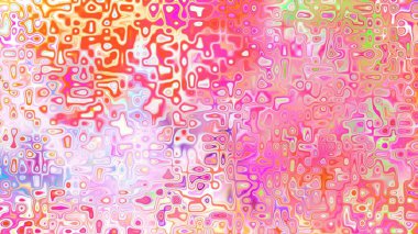 Yumuşak mor ve pembe tonlara sahip soyut organik hücresel doku, sıvı mozaik desen ve rüya gibi dijital yüzey