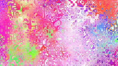 Yumuşak mor ve pembe tonlara sahip soyut organik hücresel doku, sıvı mozaik desen ve rüya gibi dijital yüzey