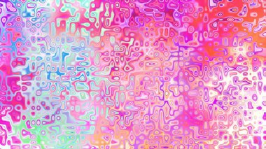 Yumuşak mor ve pembe tonlara sahip soyut organik hücresel doku, sıvı mozaik desen ve rüya gibi dijital yüzey