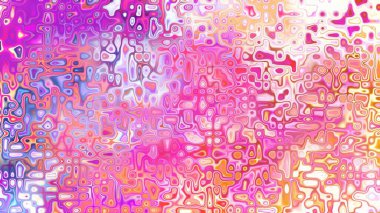 Yumuşak mor ve pembe tonlara sahip soyut organik hücresel doku, sıvı mozaik desen ve rüya gibi dijital yüzey